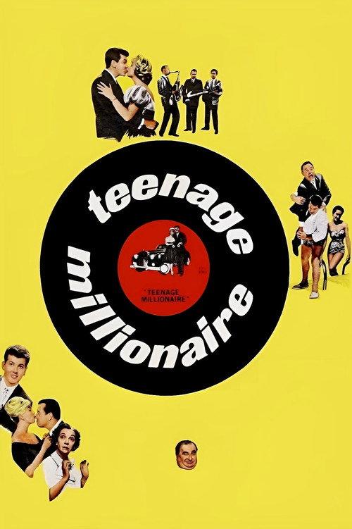Teenage Millionaire 1961 official movie poster