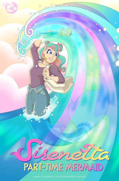 Sirenetta: Part-Time Mermaid  official movie poster