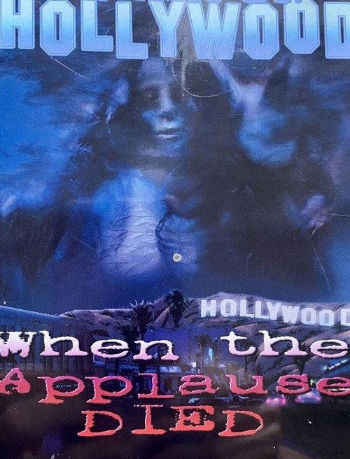 When the Applause Died 1990 official movie poster