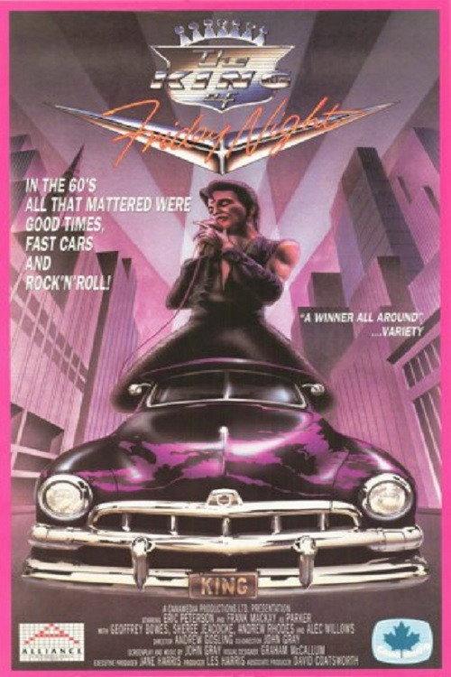 The King of Friday Night 1985 official movie poster