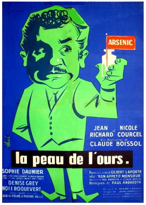 La Peau de l'ours 1957 official movie poster