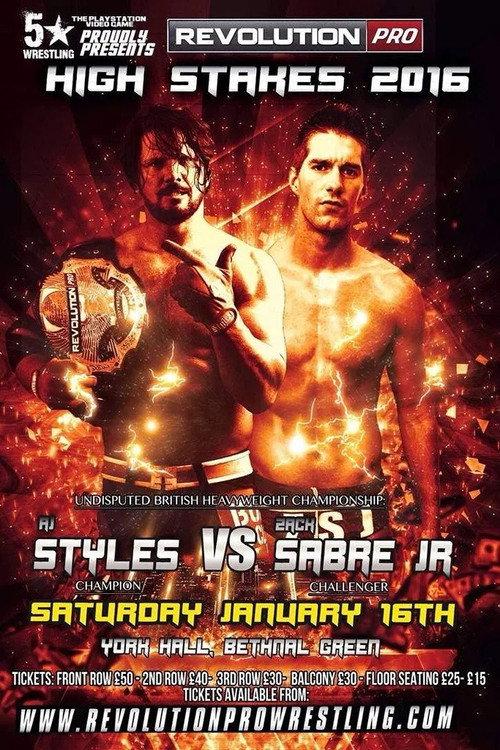 RevPro High Stakes 2016 2016 official movie poster