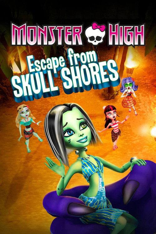 Monster High: Escape from Skull Shores 2012 official movie poster