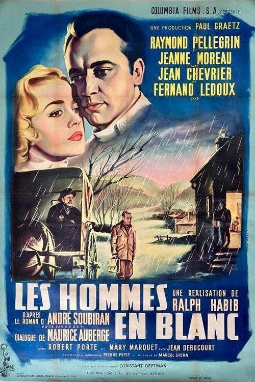Les Hommes en blanc 1955 official movie poster