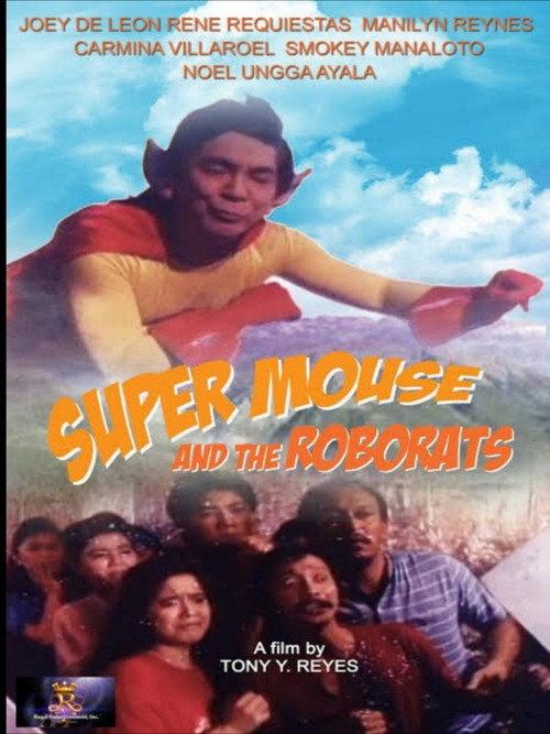 Super Mouse and the Roborats 1989 official movie poster