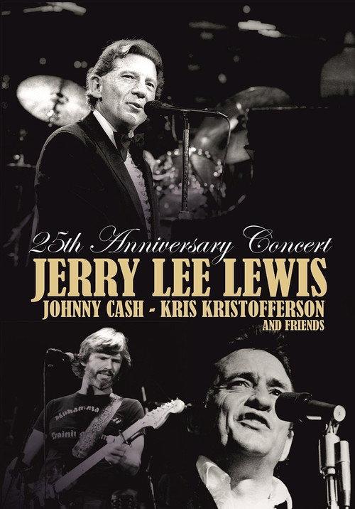 Jerry Lee Lewis 25th anniversary concert 1982 official movie poster