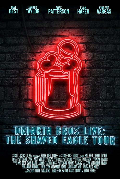 Drinkin' Bros Live: The Shaved Eagle Tour 2017 official movie poster