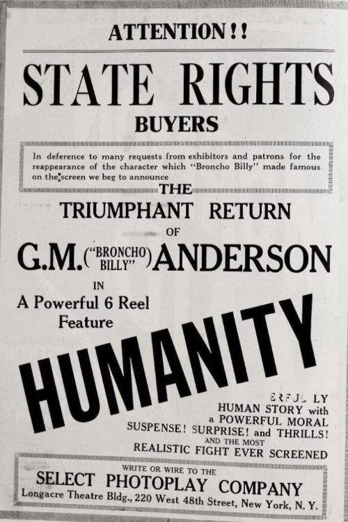 Humanity 1917 official movie poster