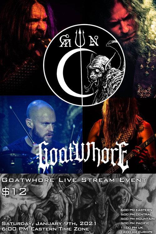 Goatwhore: Live Stream Event 2021 official movie poster