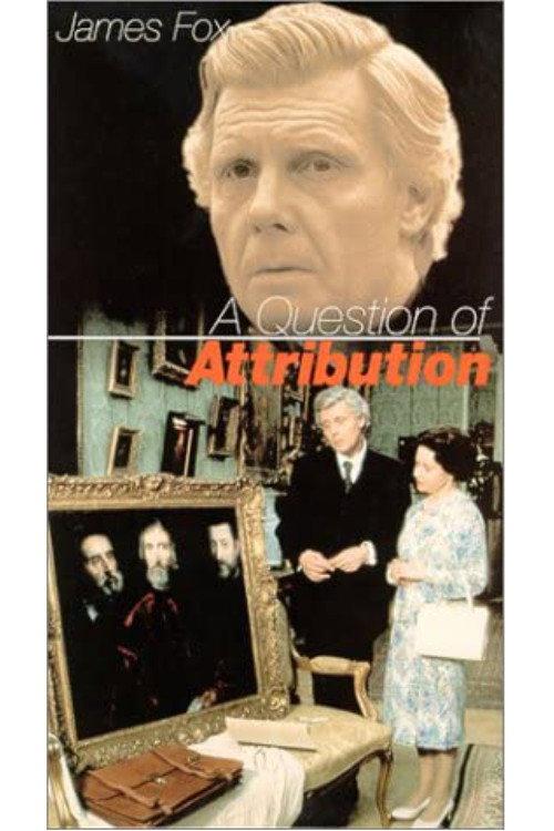 A Question of Attribution 1991 official movie poster
