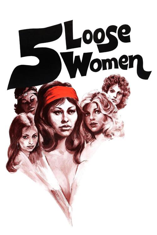 Five Loose Women 1974 official movie poster