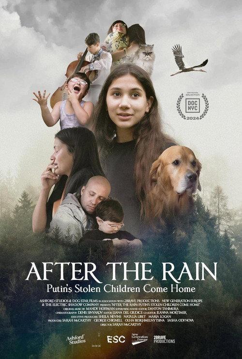After the Rain: Putin's Stolen Children Come Home 2024 official movie poster