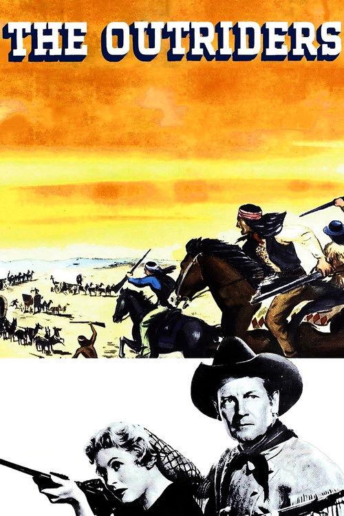The Outriders 1950 official movie poster