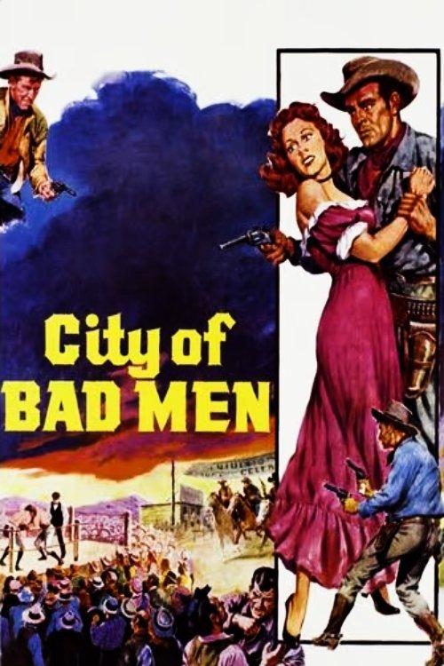 City of Bad Men 1953 official movie poster