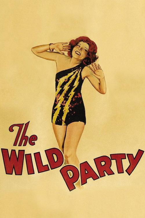 The Wild Party 1929 official movie poster