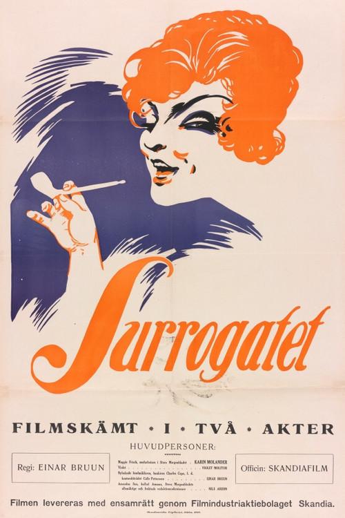 The Surrogate 1919 official movie poster