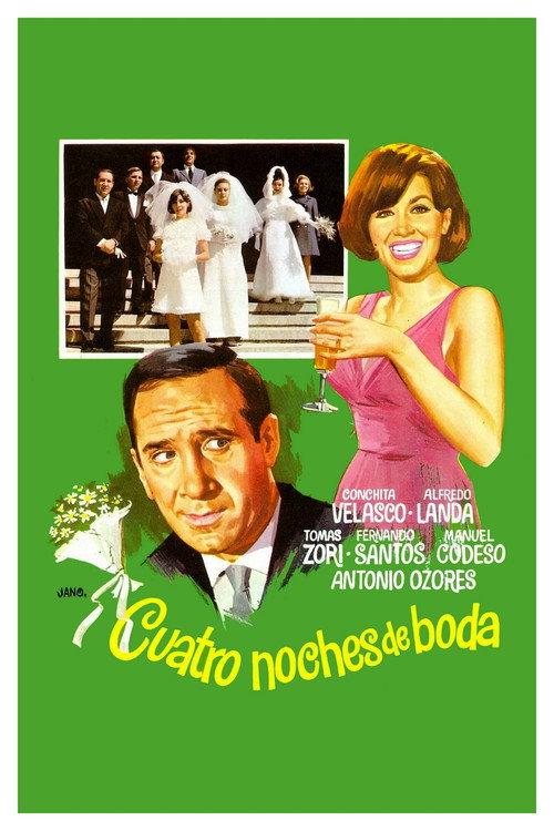 Cuatro noches de boda 1969 official movie poster