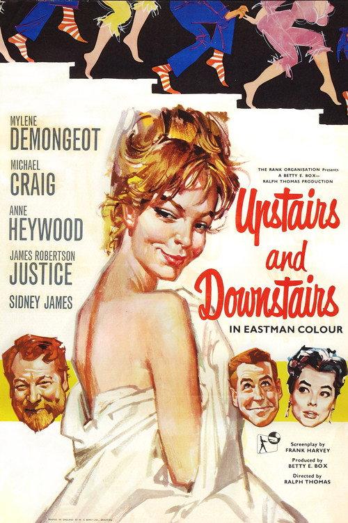 Upstairs and Downstairs 1959 official movie poster
