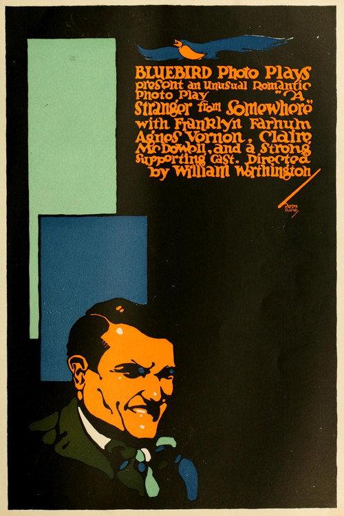 A Stranger from Somewhere 1916 official movie poster