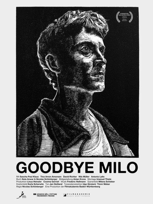 Goodbye Milo 2024 official movie poster