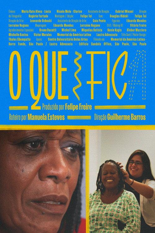 O Que Fica 2025 official movie poster