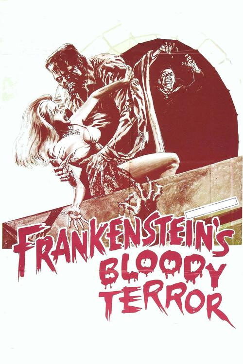 Frankenstein's Bloody Terror 1968 official movie poster