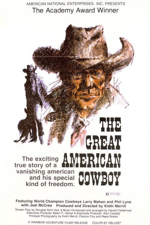 The Great American Cowboy 1973 official movie poster