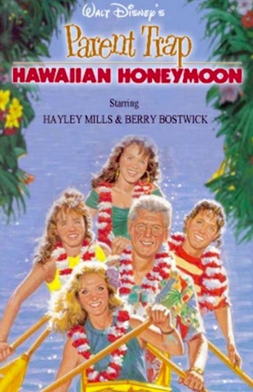 Parent Trap: Hawaiian Honeymoon 1989 official movie poster