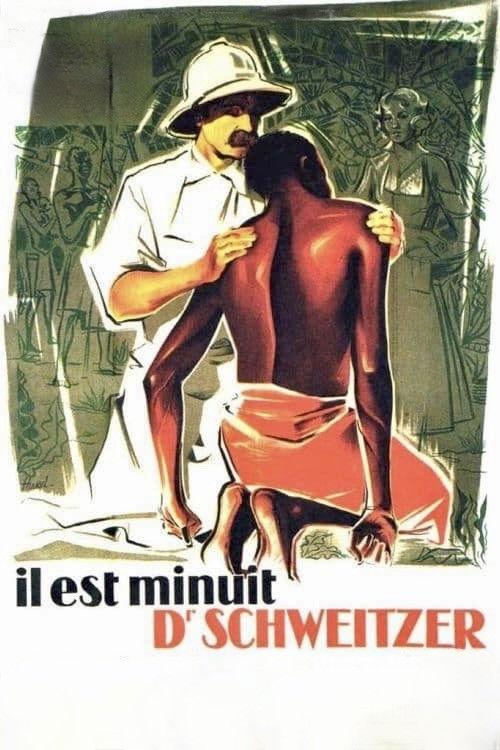 Dr. Schweitzer 1952 official movie poster