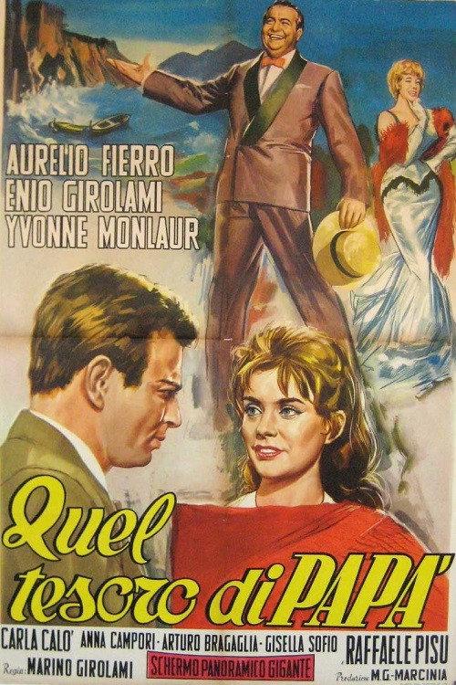 Quel tesoro di papà 1959 official movie poster