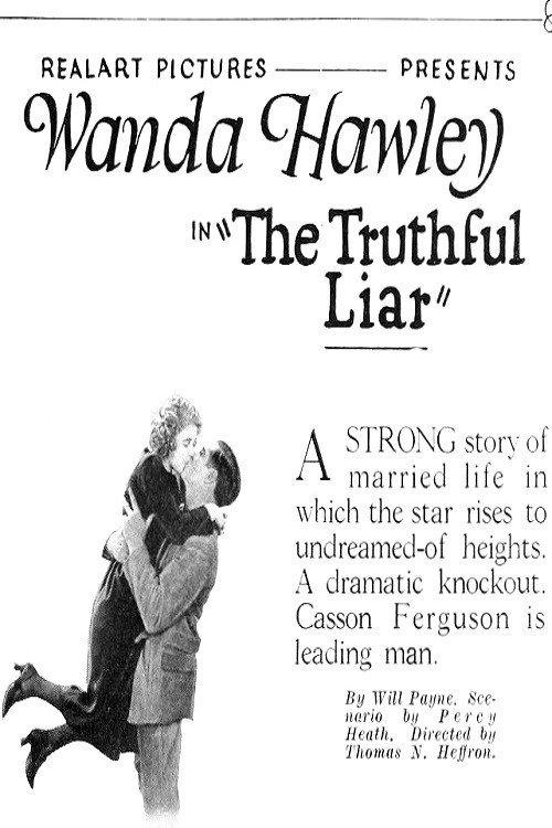 The Truthful Liar 1922 official movie poster