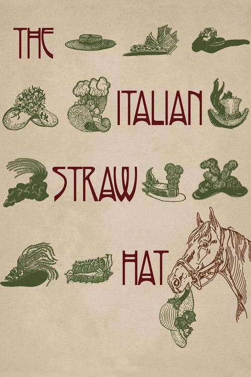 The Italian Straw Hat 1928 official movie poster