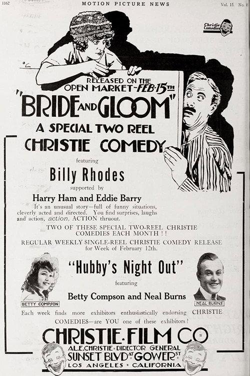 Hubby's Night Out 1917 official movie poster