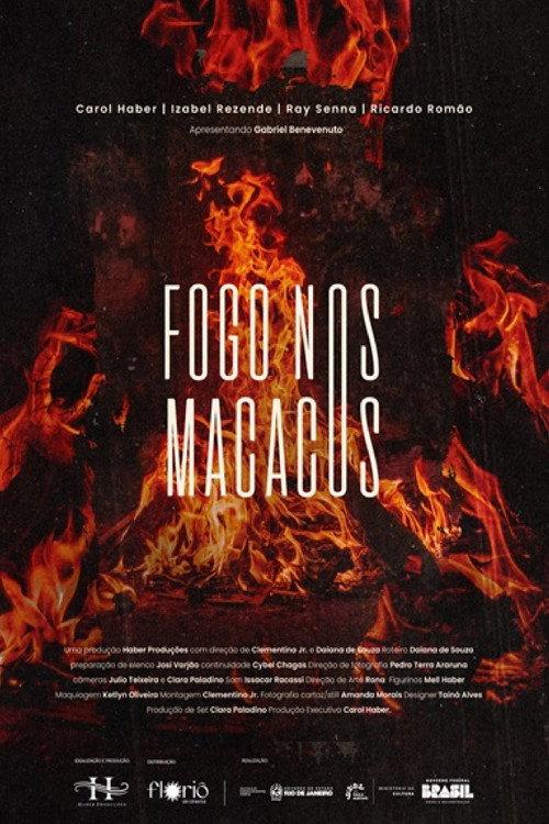 Fogo nos Macacos 2025 official movie poster
