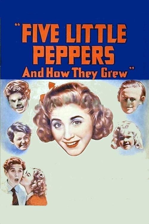 Five Little Peppers And How They Grew 1939 official movie poster