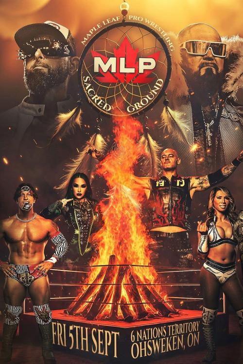 Maple Leaf Pro Wrestling: Sacred Ground 2025 official movie poster