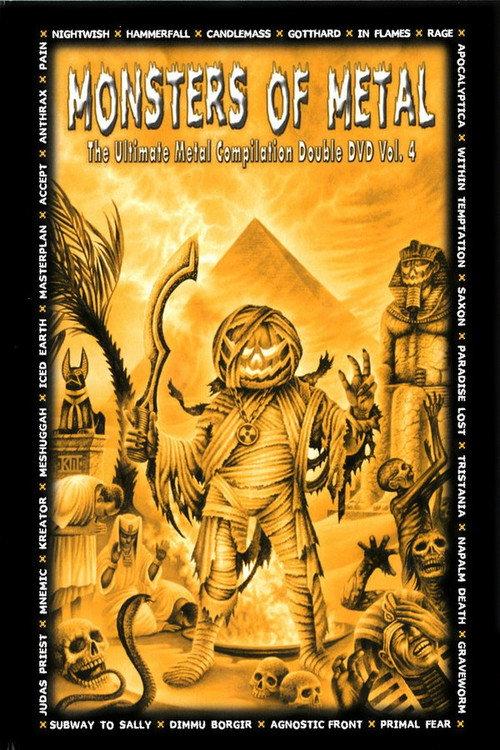 Monsters of Metal Vol. 4 2006 official movie poster