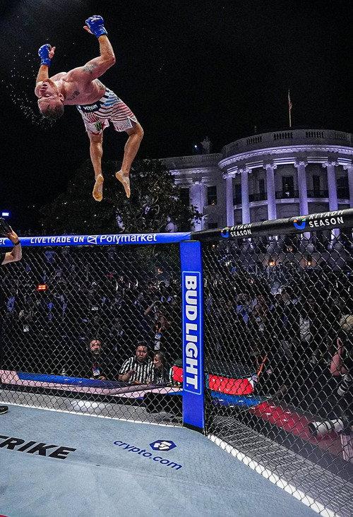 Most Violent Fighter Ever: Justin Gaethje 2026 official movie poster