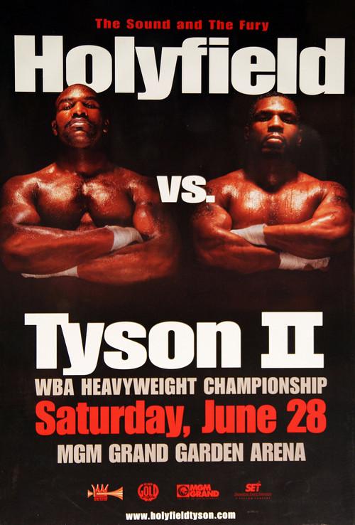 Mike Tyson vs. Evander Holyfield II 1997 official movie poster