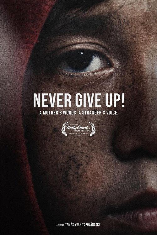 Never Give Up! 2026 official movie poster