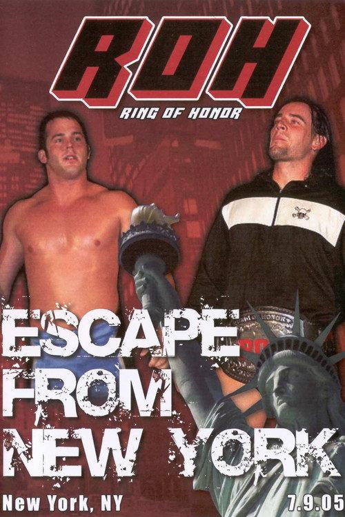 ROH: Escape From New York 2005 official movie poster