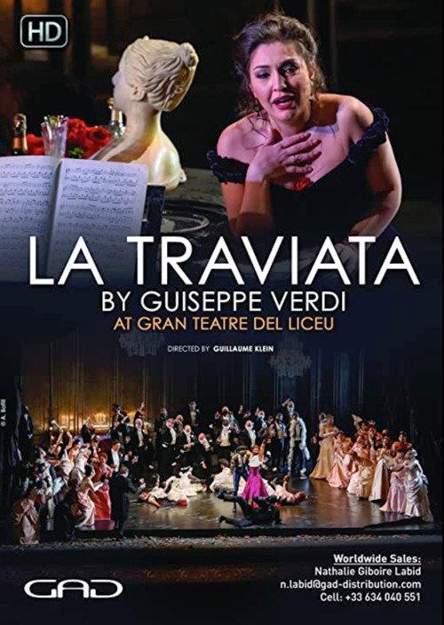 La Traviata - Gran Teatre del Liceu de Barcelona 2021 official movie poster