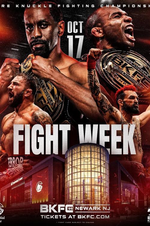 BKFC 95 Newark: Herring vs. Dodson 2026 official movie poster