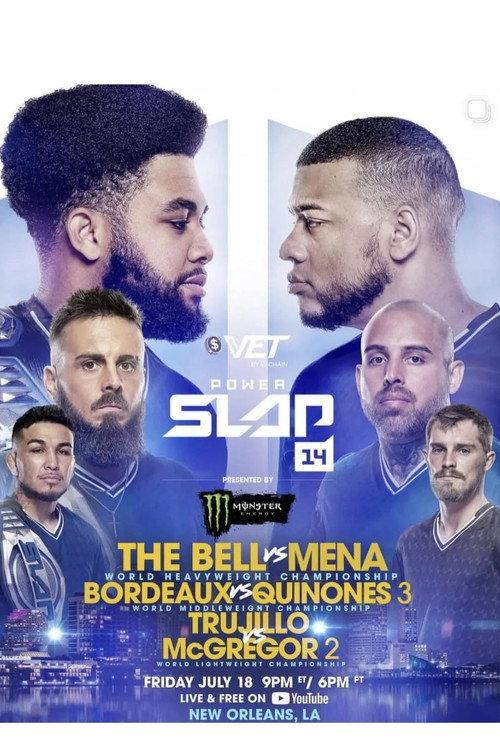 Power Slap 14: The Bell vs. Mena 2025 official movie poster