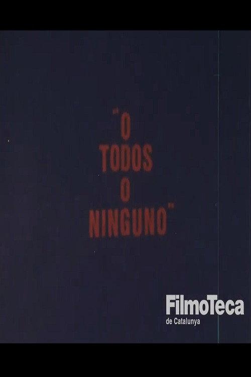 O todos o ninguno 1976 official movie poster