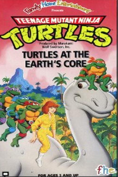 Teenage Mutant Ninja Turtles: Turtles at the Earth's Core 1991 official movie poster