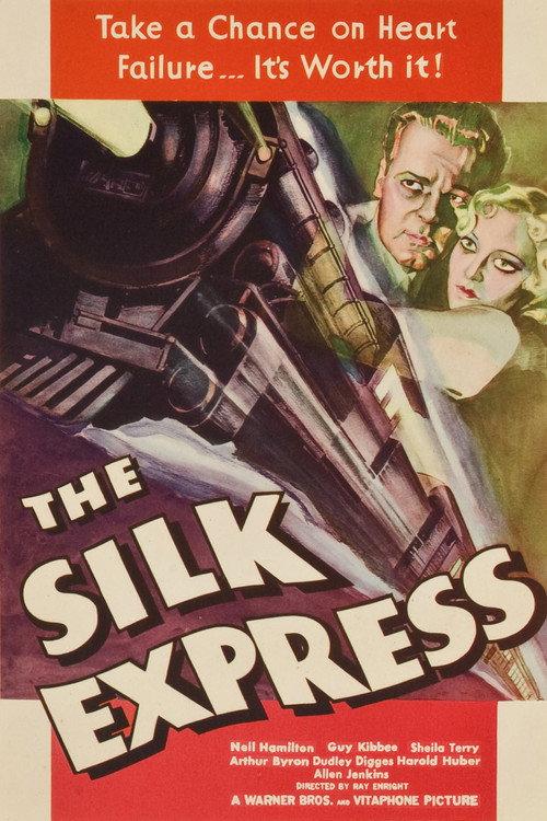 The Silk Express 1933 official movie poster