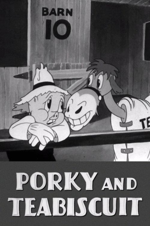 Porky and Teabiscuit 1939 official movie poster