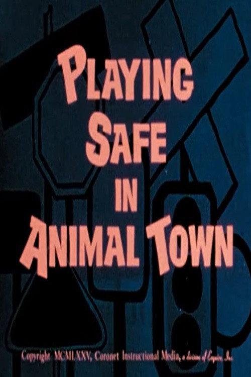 Playing Safe in Animal Town 1975 official movie poster