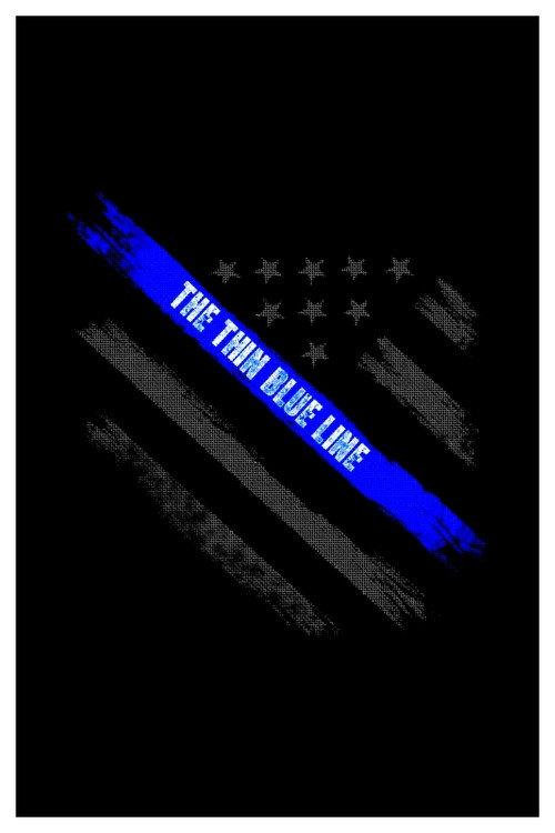 The Thin Blue Line 1966 official movie poster
